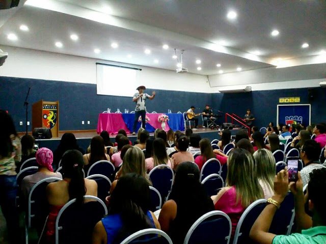 Apresentação em auditório